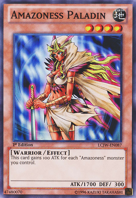 Amazoness Paladin [LCJW-EN087] Super Rare Hot on Sale