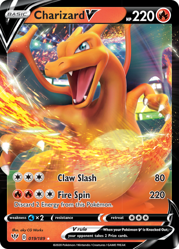 Charizard V (019 189) [Sword & Shield: Darkness Ablaze] Supply