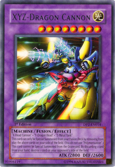 XYZ-Dragon Cannon [DP2-EN014] Rare For Discount