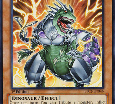 Super Conductor Tyranno [BP02-EN046] Rare Discount