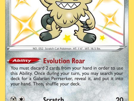 Galarian Meowth (SV086 SV122) [Sword & Shield: Shining Fates] For Sale