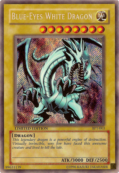 Blue-Eyes White Dragon [BPT-003] Secret Rare For Cheap