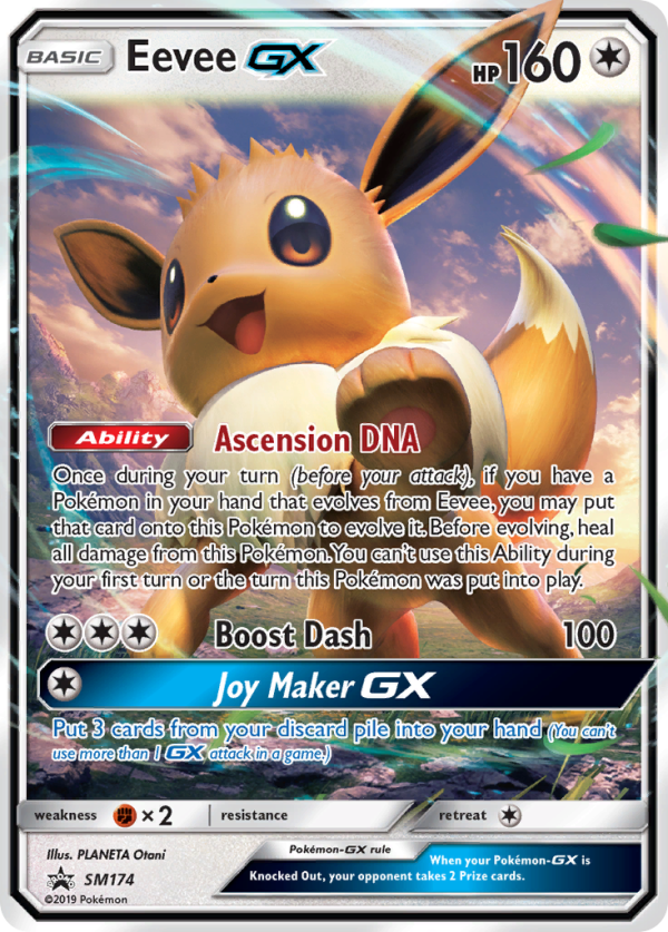 Eevee GX (SM174) (Jumbo Card) [Sun & Moon: Black Star Promos] Discount