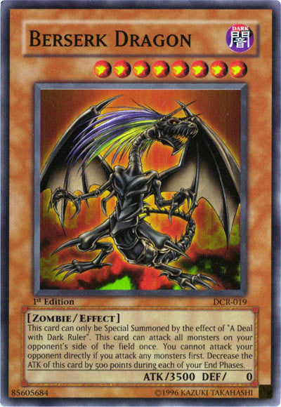 Berserk Dragon [DCR-019] Super Rare Online