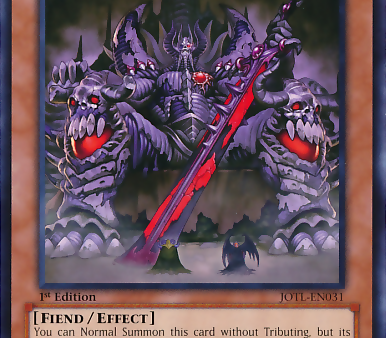 Archfiend Emperor, the First Lord of Horror [JOTL-EN031] Rare Supply