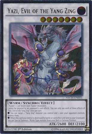 Yazi, Evil of the Yang Zing [NECH-EN051] Ultimate Rare Sale