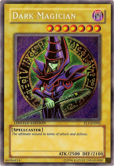 Dark Magician [FL1-EN002] Secret Rare on Sale