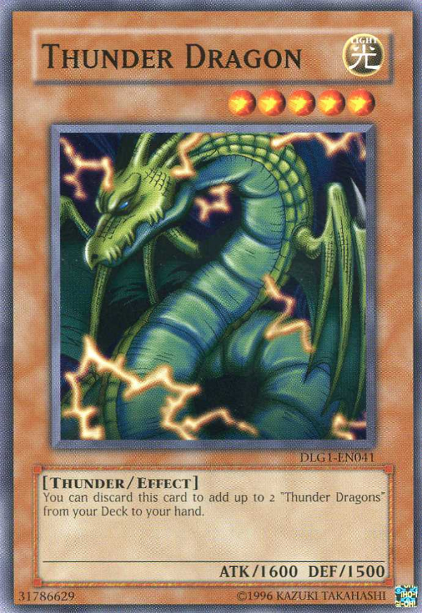 Thunder Dragon [DLG1-EN041] Common For Discount