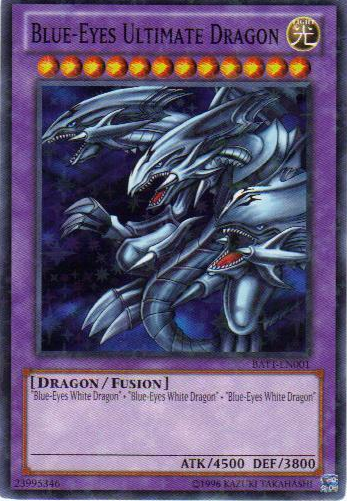 Blue-Eyes Ultimate Dragon [BATT-EN001] Starfoil Rare For Cheap