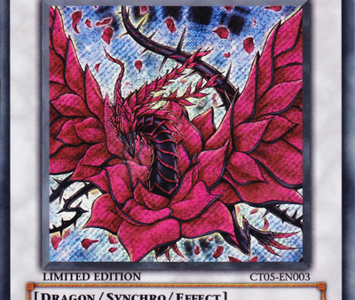 Black Rose Dragon [CT05-EN003] Secret Rare For Sale