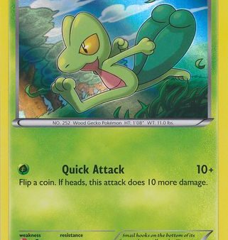 Treecko (6 160) (Sheen Holo) [XY: Primal Clash] Fashion