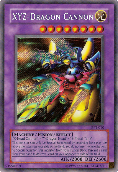 XYZ-Dragon Cannon [BPT-010] Secret Rare For Sale