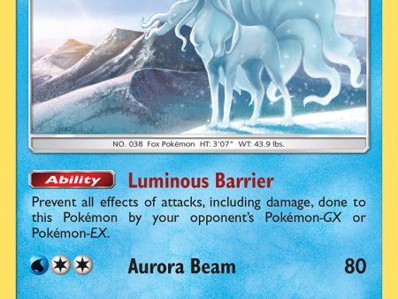 Alolan Ninetales (28 147) (Water Web Holo) (Theme Deck Exclusives) [Sun & Moon: Burning Shadows] Discount