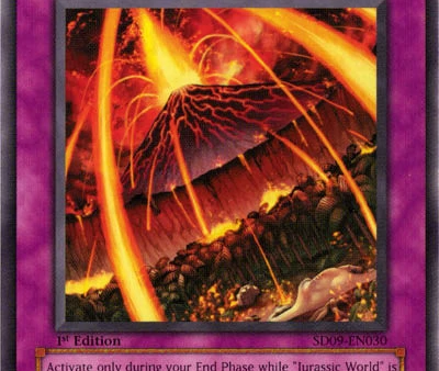 Volcanic Eruption [SD09-EN030] Common Hot on Sale