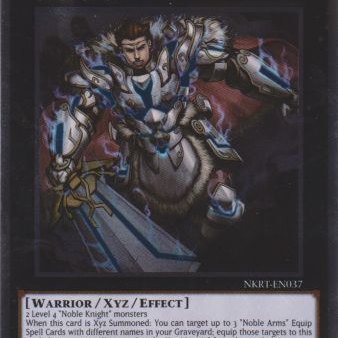 Artorigus, King of the Noble Knights [NKRT-EN037] Platinum Rare Sale