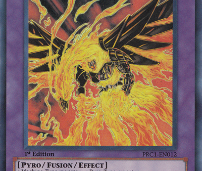 Blaze Fenix, the Burning Bombardment Bird [PRC1-EN012] Super Rare For Sale