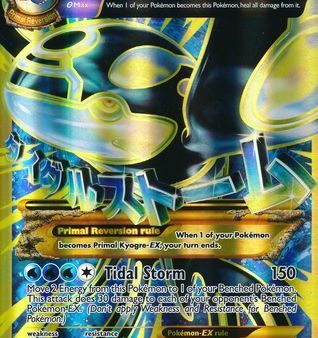 Primal Kyogre EX (96 98) (Jumbo Card) [XY: Ancient Origins] Online Hot Sale