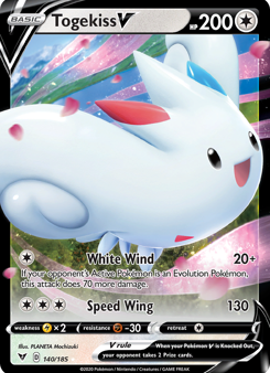 Togekiss V (140 185) [Sword & Shield: Vivid Voltage] Discount