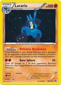 Lucario (80 113) (Cosmos Holo) [Black & White: Legendary Treasures] For Discount