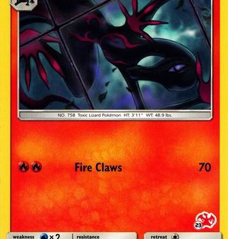 Salazzle (34 236) (Charizard Stamp #23) [Battle Academy 2020] Fashion