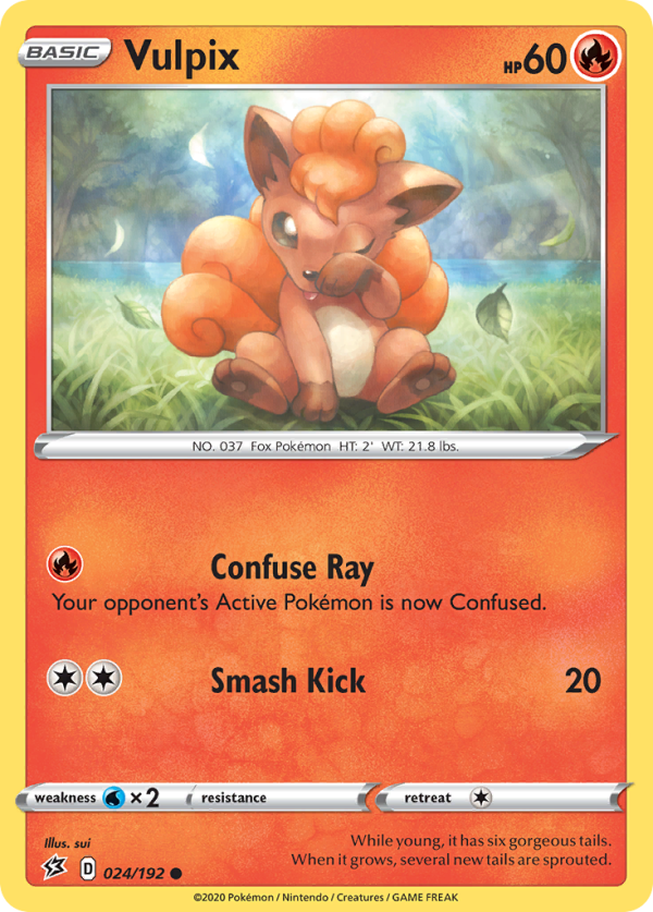 Vulpix (024 192) [Sword & Shield: Rebel Clash] For Sale