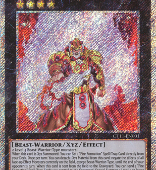 Brotherhood of the Fire Fist - Tiger King [CT11-EN001] Secret Rare Cheap