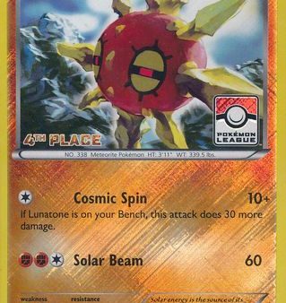 Solrock (64 146) (4th Place League Challenge Promo) [XY: Base Set] For Sale