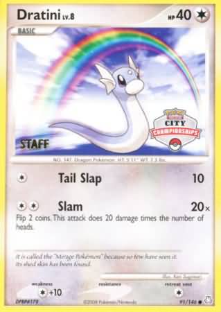 Dratini (91 146) (City Championship Promo Staff) [Diamond & Pearl: Legends Awakened] Sale