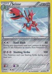 Scizor (94 149) (Cosmos Holo) (Blister Exclusive) [Black & White: Boundaries Crossed] Discount