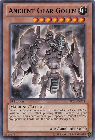 Ancient Gear Golem [BP01-EN011] Rare For Sale