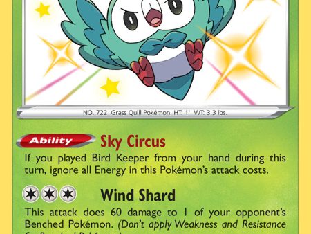 Rowlet (SV001 SV122) [Sword & Shield: Shining Fates] Online Hot Sale