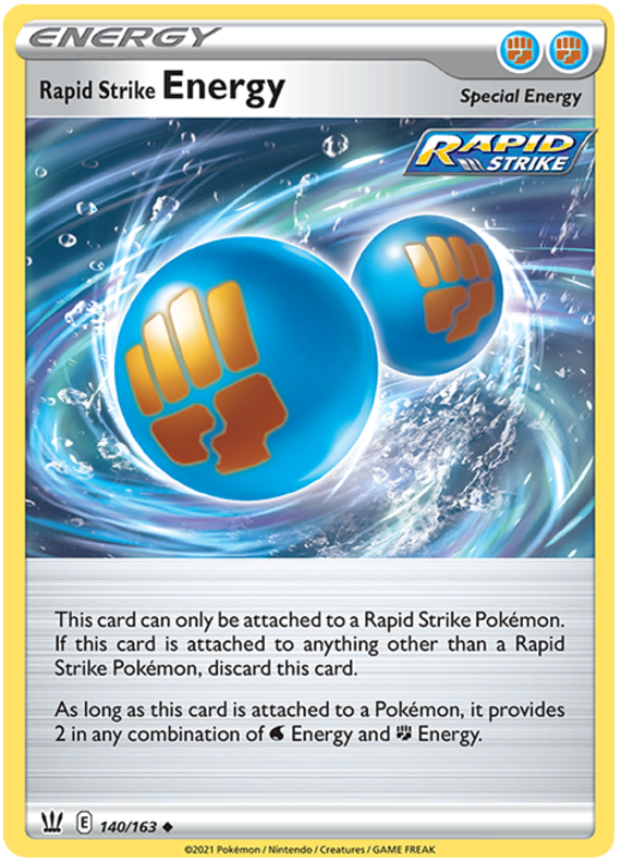 Rapid Strike Energy (140 163) [Sword & Shield: Battle Styles] Discount