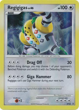 Regigigas (DP40) (Jumbo Card) [Diamond & Pearl: Black Star Promos] Online now