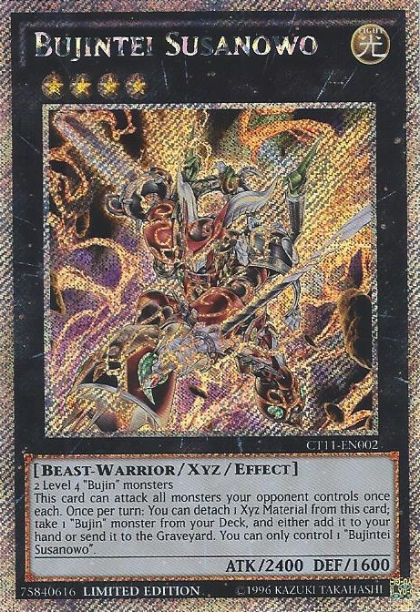 Bujintei Susanowo [CT11-EN002] Secret Rare Online Hot Sale