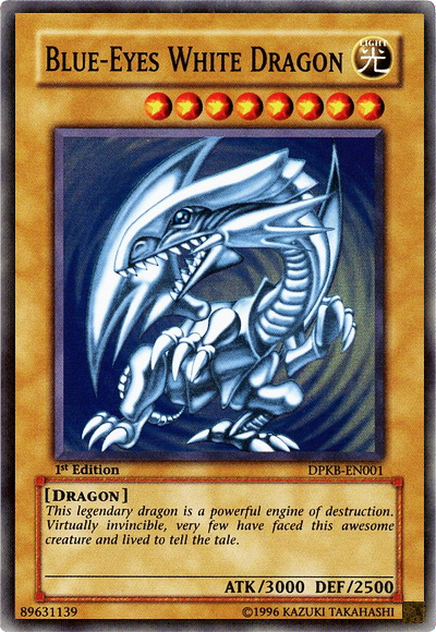 Blue-Eyes White Dragon [DPKB-EN001] Super Rare For Sale