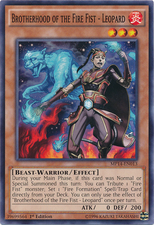 Brotherhood of the Fire Fist - Leopard [MP14-EN013] Common For Sale