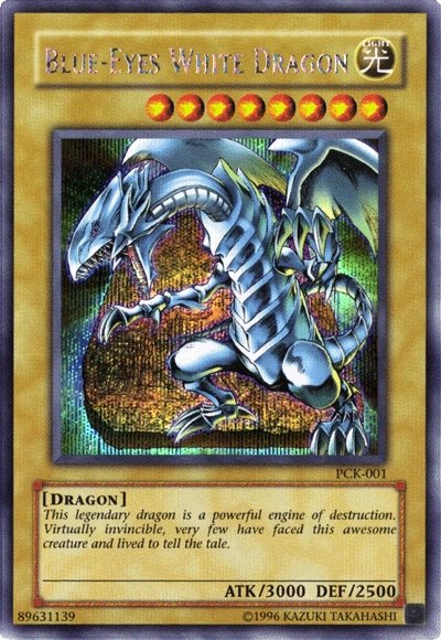 Blue-Eyes White Dragon (Power of Chaos: Kaiba the Revenge) [PCK-001] Secret Rare Supply