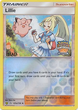 Lillie (125a 156) (Regional Promo Staff) [Sun & Moon: Ultra Prism] Cheap