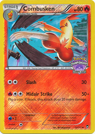 Combusken (13 111) (States Championship Promo) [XY: Furious Fists] Supply