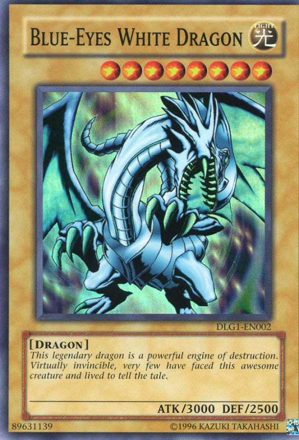 Blue-Eyes White Dragon [DLG1-EN002] Super Rare Online now