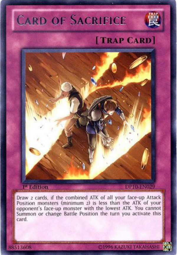 Card of Sacrifice [DP10-EN029] Rare Supply