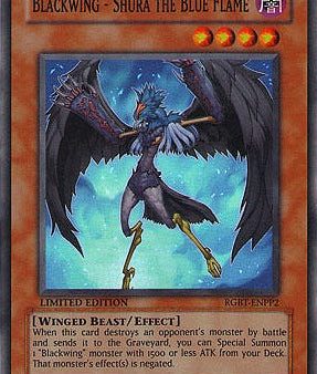 Blackwing - Shura the Blue Flame [RGBT-ENPP2] Super Rare Online