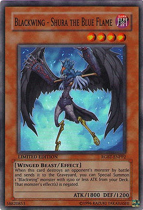 Blackwing - Shura the Blue Flame [RGBT-ENPP2] Super Rare Online