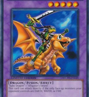 Alligator s Sword Dragon [WCPP-EN019] Rare on Sale