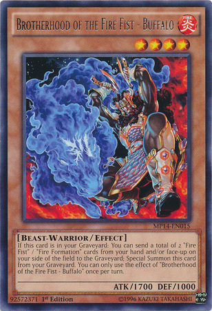 Brotherhood of the Fire Fist - Buffalo [MP14-EN015] Rare For Discount