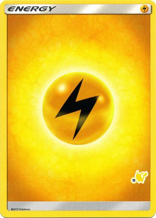 Lightning Energy (Pikachu Stamp #11) [Battle Academy 2020] Supply