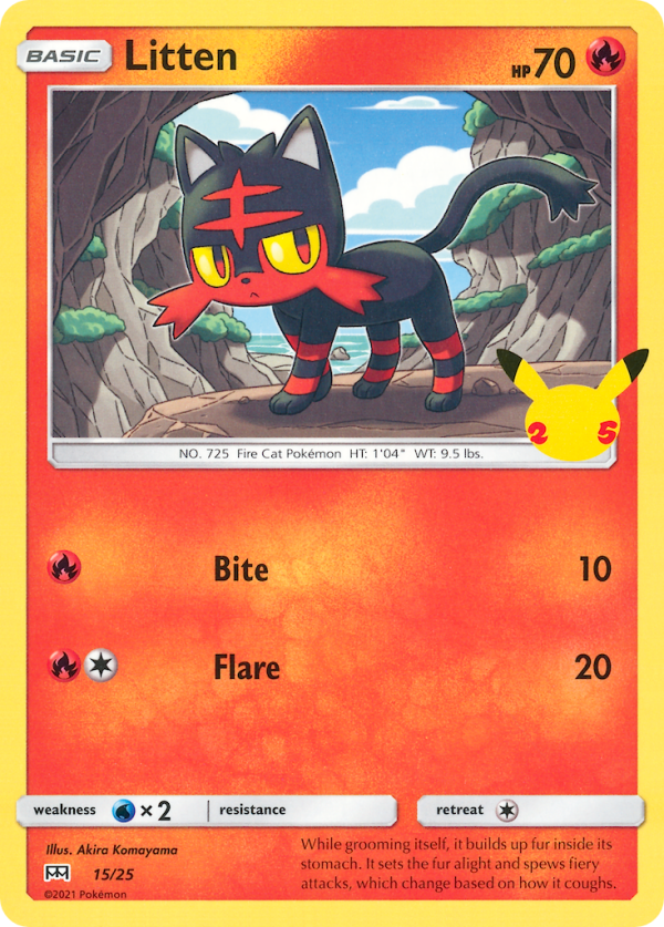 Litten (15 25) [McDonald s 25th Anniversary] For Discount