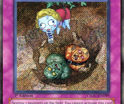 Treacherous Trap Hole [CSOC-EN089] Secret Rare Supply