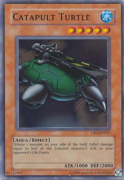 Catapult Turtle [DB2-EN047] Super Rare Online now