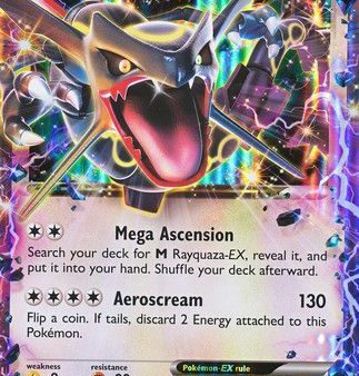 Rayquaza EX (XY69) (Jumbo Card) [XY: Black Star Promos] Online